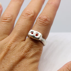 Fire Opal Ring