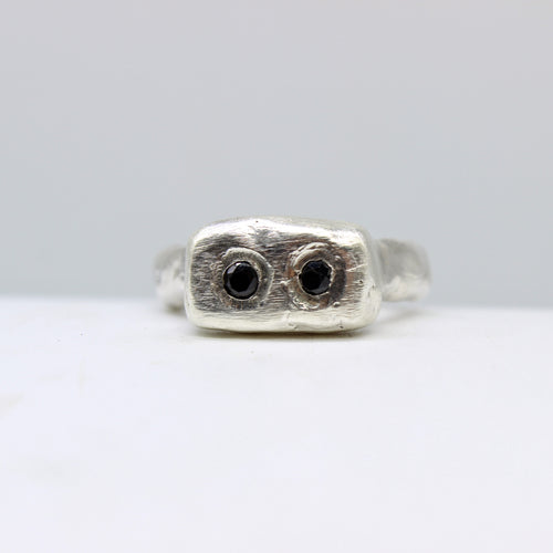 Black Spinel Ring