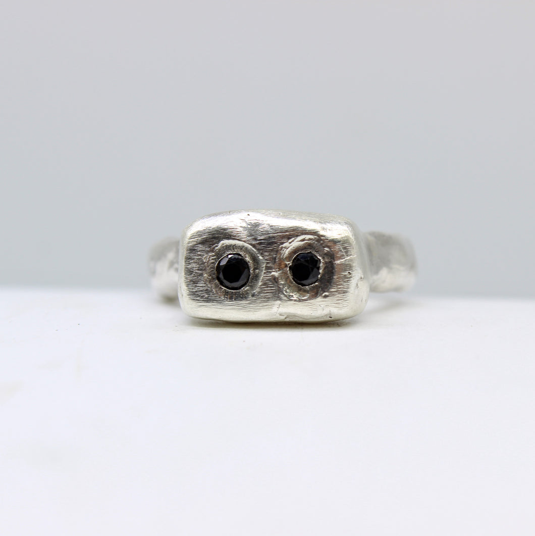 Black Spinel Ring