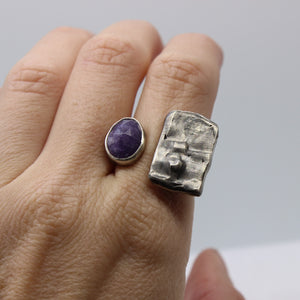 Lepidolite “Reunion” Ring