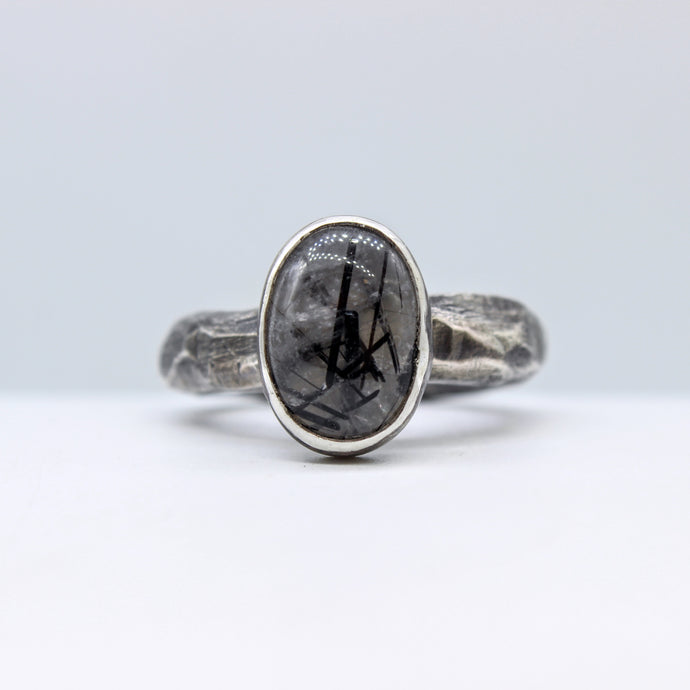 Tourmalated Quartz Ring