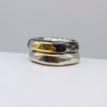 Load image into Gallery viewer, Silver &amp; Gold Stacker Set