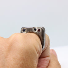 Load image into Gallery viewer, Amethyst &amp; Garnet Ring