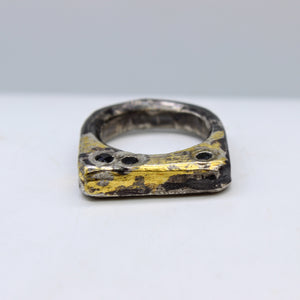 Black Spinel Ring
