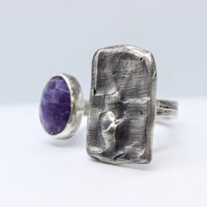 Lepidolite “Reunion” Ring