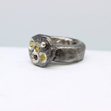Load image into Gallery viewer, Citrine &amp; Garnet Ring