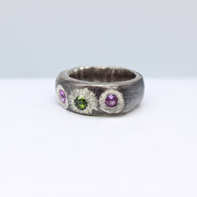 Load image into Gallery viewer, Peridot &amp; Tourmaline Ring