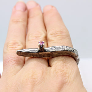 Pink Tourmaline Ring