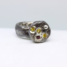 Load image into Gallery viewer, Citrine &amp; Garnet Ring