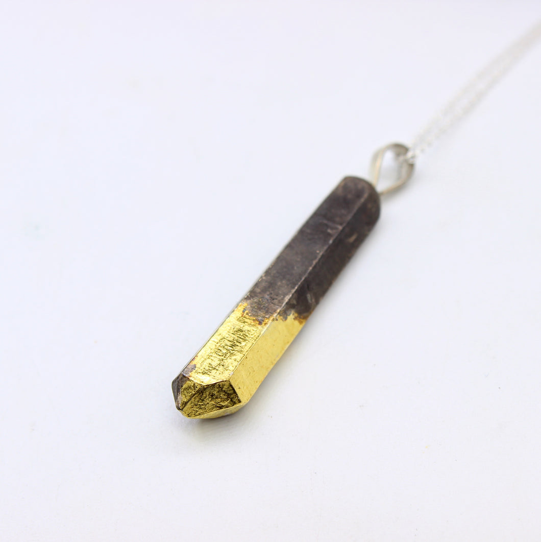 Silver & Gold “Crystal” Pendant