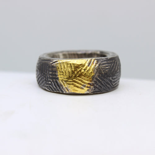 Silver & Gold Ring