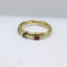 Load image into Gallery viewer, CZ &amp; Brass Ring