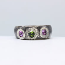 Load image into Gallery viewer, Peridot &amp; Tourmaline Ring