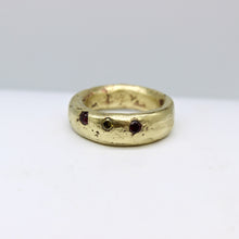 Load image into Gallery viewer, CZ &amp; Brass Ring