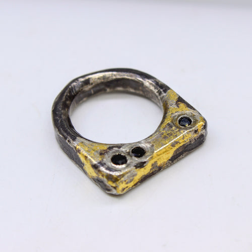 Black Spinel Ring