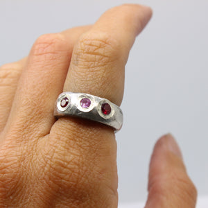 Garnet & Tourmaline Ring