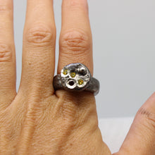 Load image into Gallery viewer, Citrine &amp; Garnet Ring