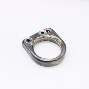 Amethyst & Garnet Ring