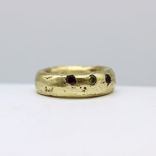 CZ & Brass Ring