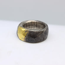 Load image into Gallery viewer, Silver &amp; Gold Ring