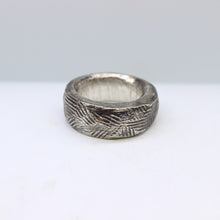 Load image into Gallery viewer, Silver Textured Ring