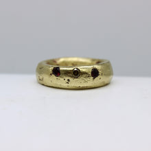 Load image into Gallery viewer, CZ &amp; Brass Ring