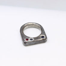 Load image into Gallery viewer, Amethyst &amp; Garnet Ring