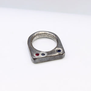 Amethyst & Garnet Ring